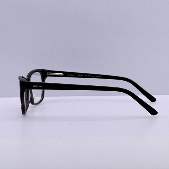 Bebe Eyeglasses Eye Glasses Frames BB 5118SC 001 Jet Floral 55-17-140 - Picture 4 of 6